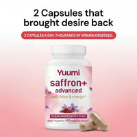 Yuumi Saffron+ 8-in-1 Mood, Energy & Desire Support