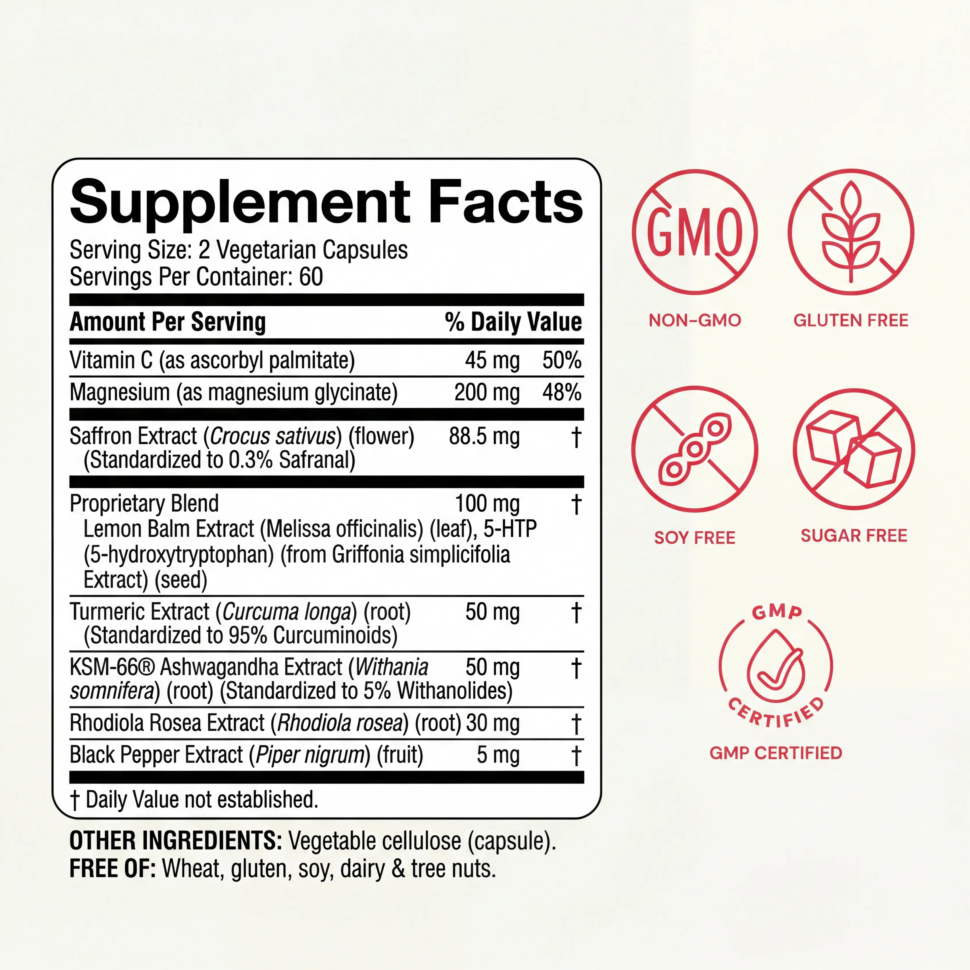 Yuumi Saffron+ 8-in-1 Mood, Energy & Desire Support